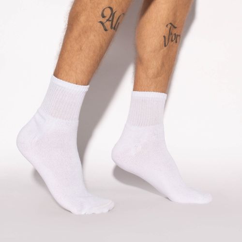 Meia-Masculina-Branco-Cano-Medio-Soft-Tenis-Nº-39-a-43-ME452