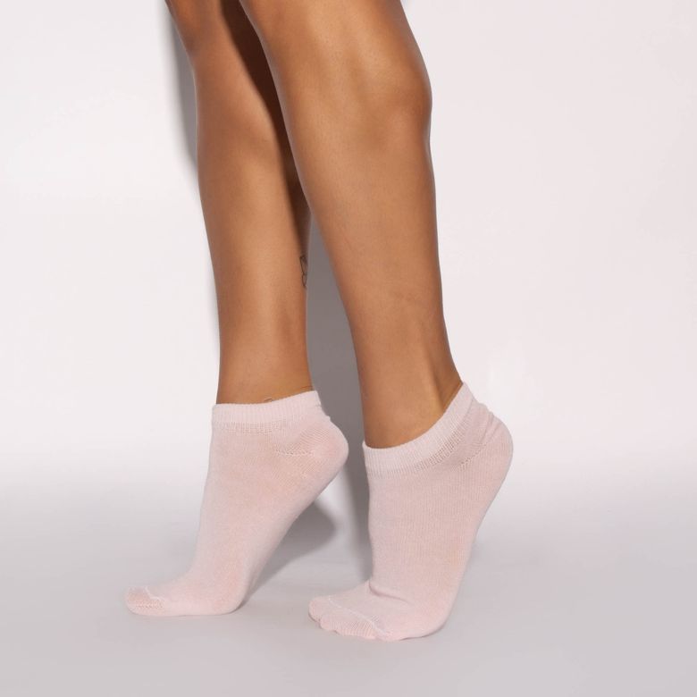 Meia Feminina Rosa Sapatilha Soft Nº 35 a 38 ME458