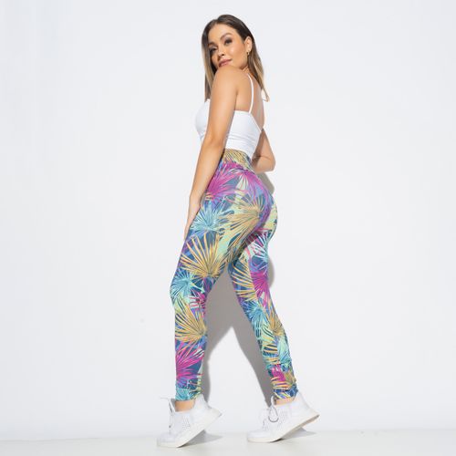 Legging-Fitness-Estampada-Short-e-Top-Folhagem-Colorida-LG2039