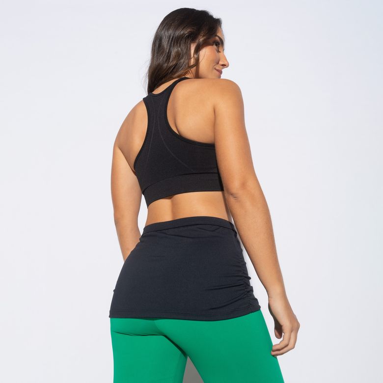 Tapa Bumbum Fitness Franzido Preto HB TB028