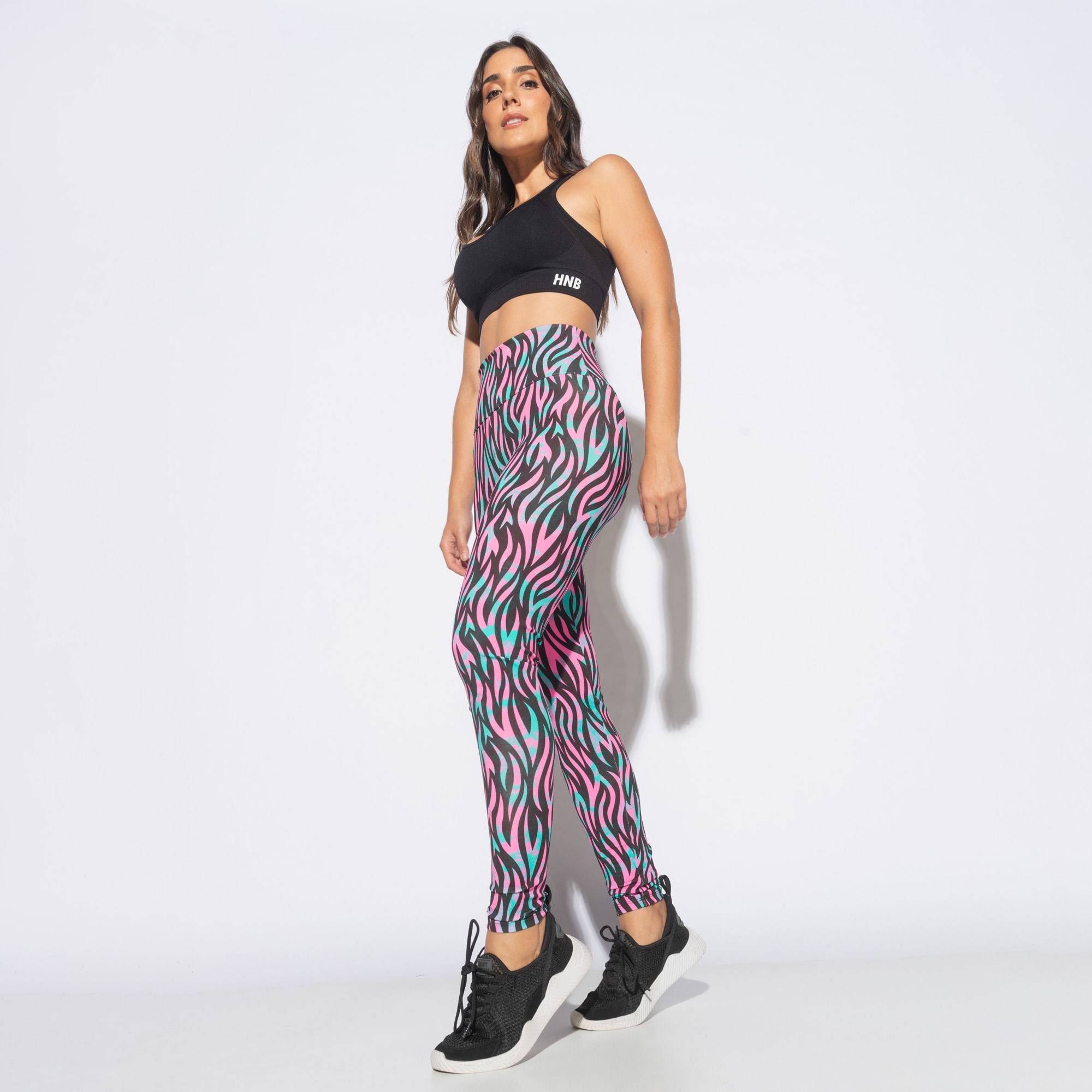 Legging Fitness Zebra - Zero Transparência