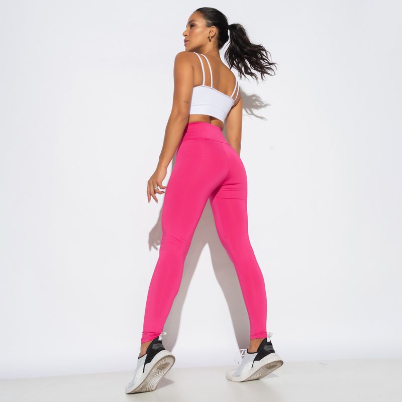 Bright pink hot sale gym leggings