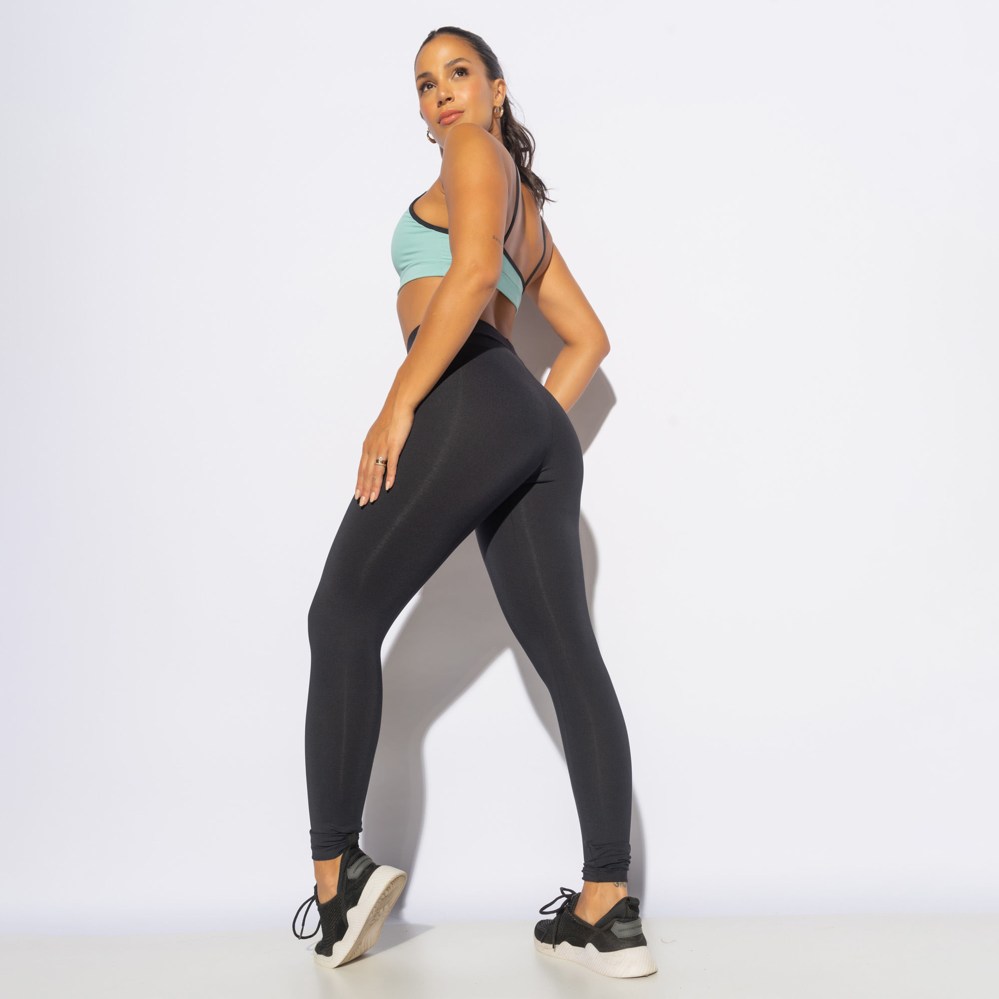 Donna Palestra Elasticizzato Sport Yoga Leggings Casual Jogging Pantaloni