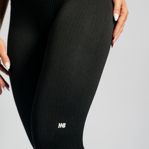 Legging-Fitness-Seamless-Canelado-Preta-LG2203