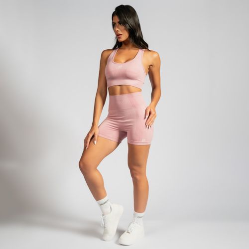 Short-Fitness-Seamless-Mescla-Rosa-SH677