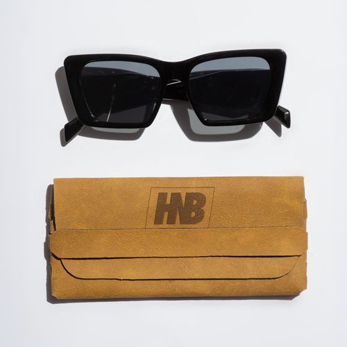 Kit-Oculos-de-Sol-Blogueira-Preto---Case-OC016-Preto