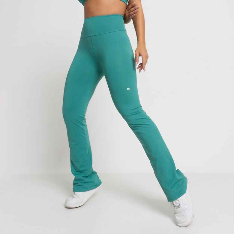 Calça Flare Verde Escuro Honey Club LG2235