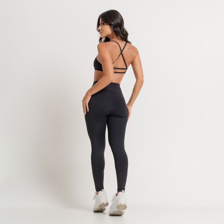 Legging Fitness Básica Preta LG2301