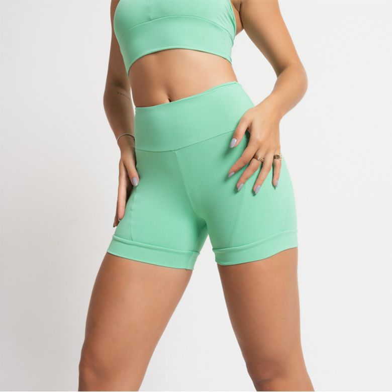 Short Fitness Verde Honey Club SH702