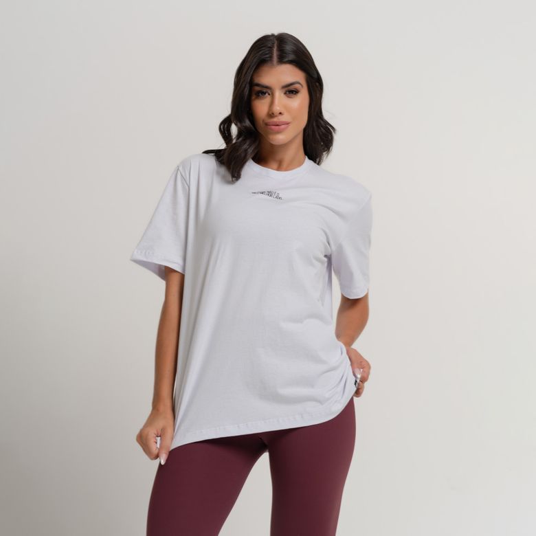 Blusa Fitness Branca Da Géssica Queiroz BL565