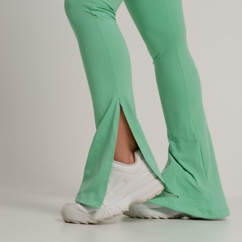 Macacao-Fitness-Verde-Flare-Com-Fenda-Honey-Club-MC319