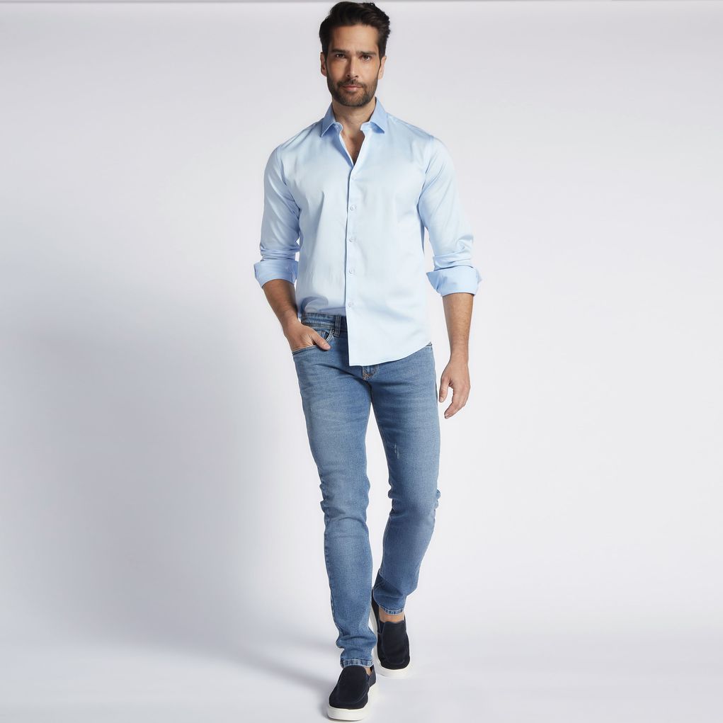 Camisa-Social-Slim-Fit-Masculina-com-Elastano-Azul-Claro-1733