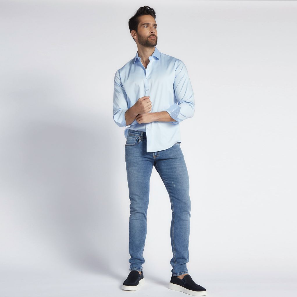 Camisa-Social-Slim-Fit-Masculina-com-Elastano-Azul-Claro-1733