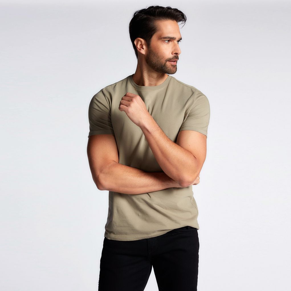 Camiseta-Malha-Masculina-Olive-T-shirt-Book-VT-001