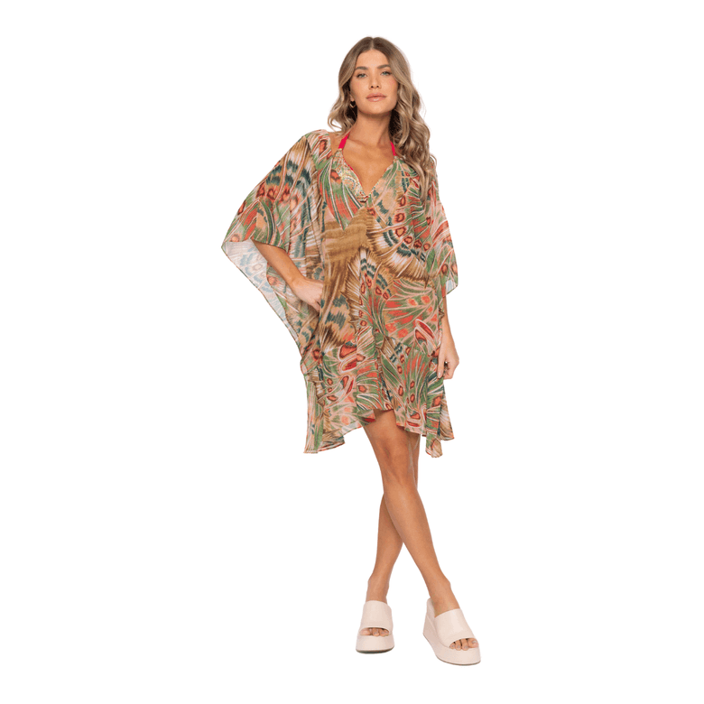 Kaftan Manga Morcego Queensland