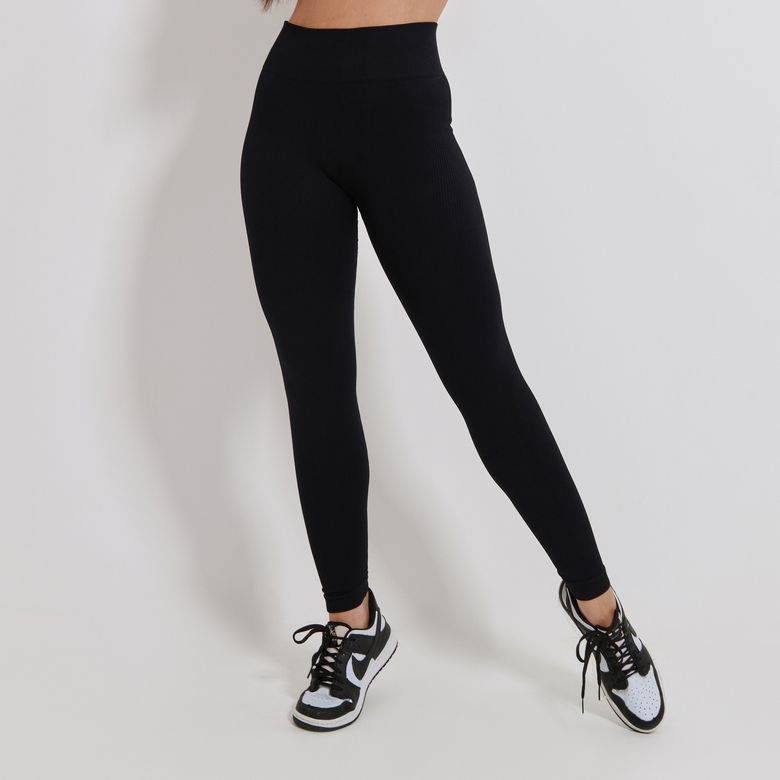 Legging Fitness Sem Costura Preto LG2344