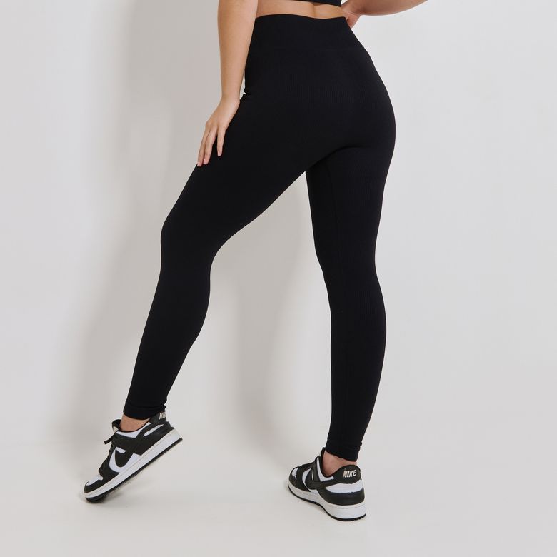 Legging Fitness Sem Costura Preto LG2344