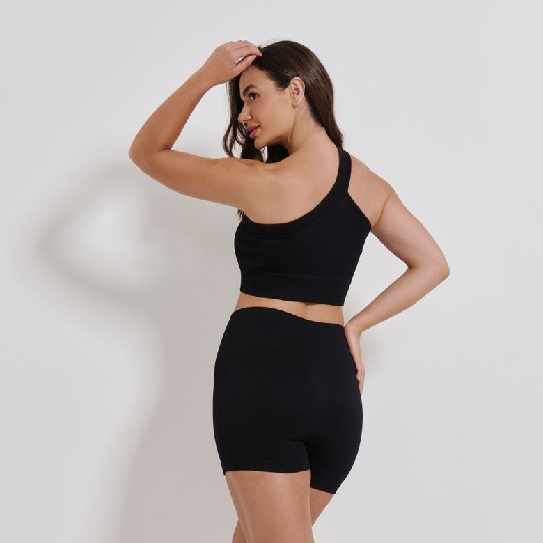 Short Fitness Sem Costura Preto SH785