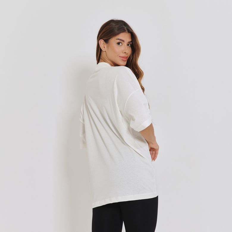 Blusa Fitness Off-White Não Revezo Sports Club BL587