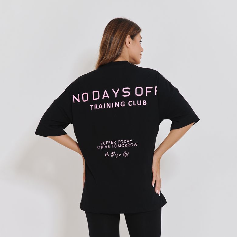Blusa Fitness Preta No Days Off Training Club BL589
