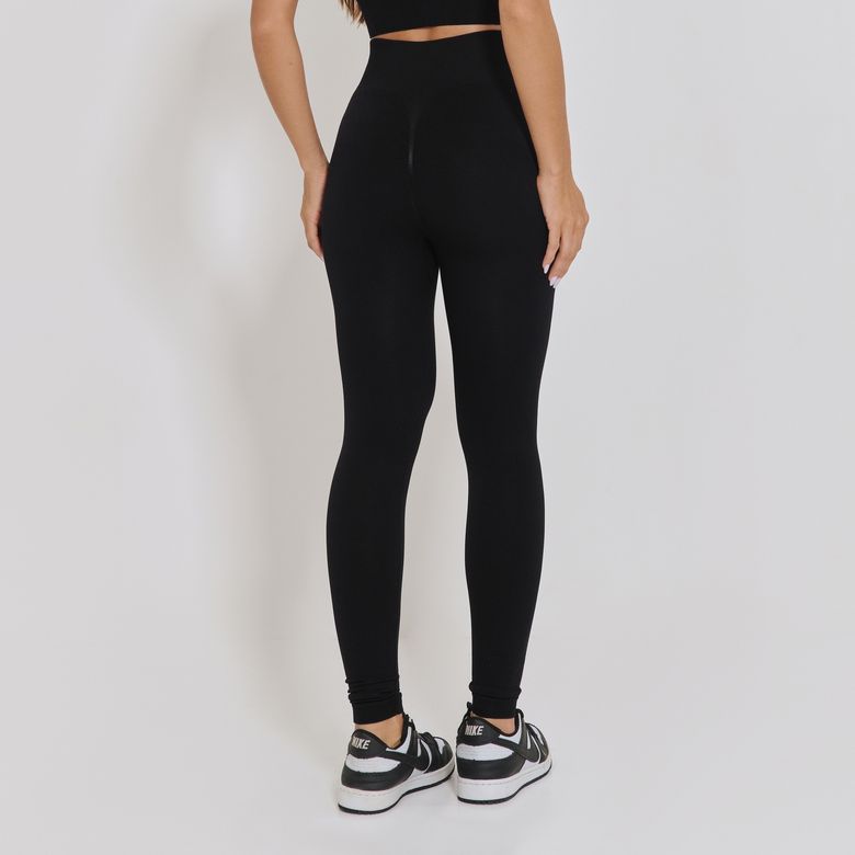 Legging Fitness Sem Costura Básica Preta LG2353