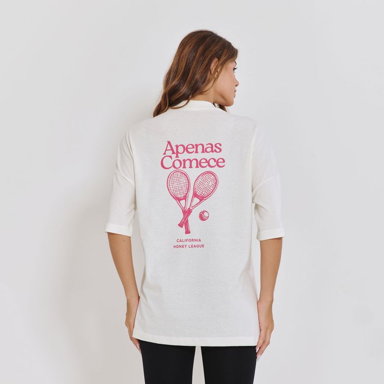 Blusa Fitness Off-White California Honey League BL596