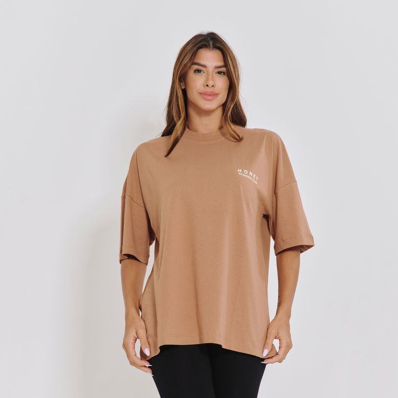 Blusa Fitness Mocha Honey Running Club BL605