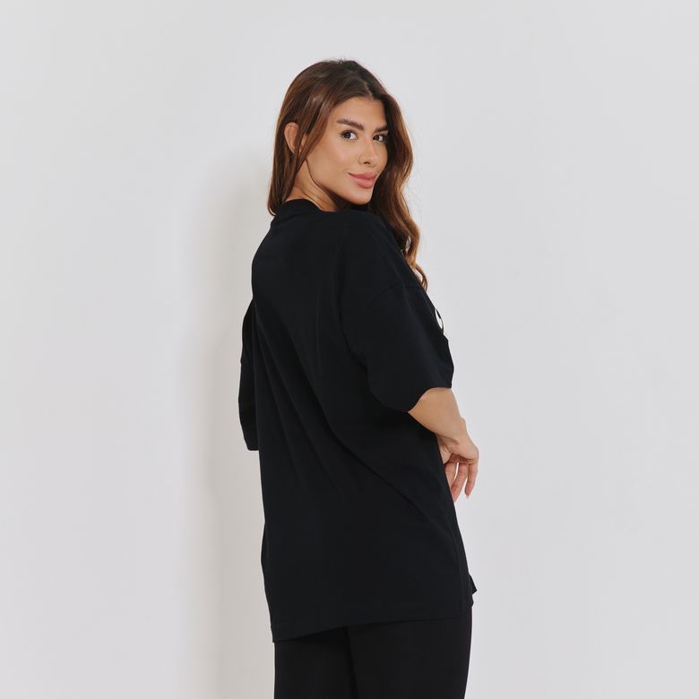 Blusa Fitness Preta Fitness Club BL607