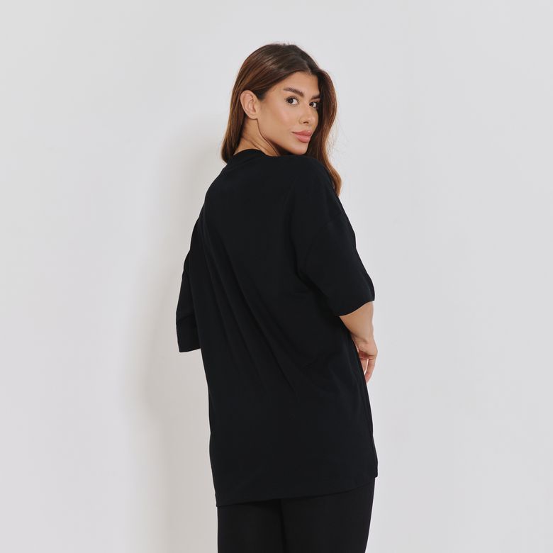Blusa Fitness Preta Não Se Atreva Desistir BL608