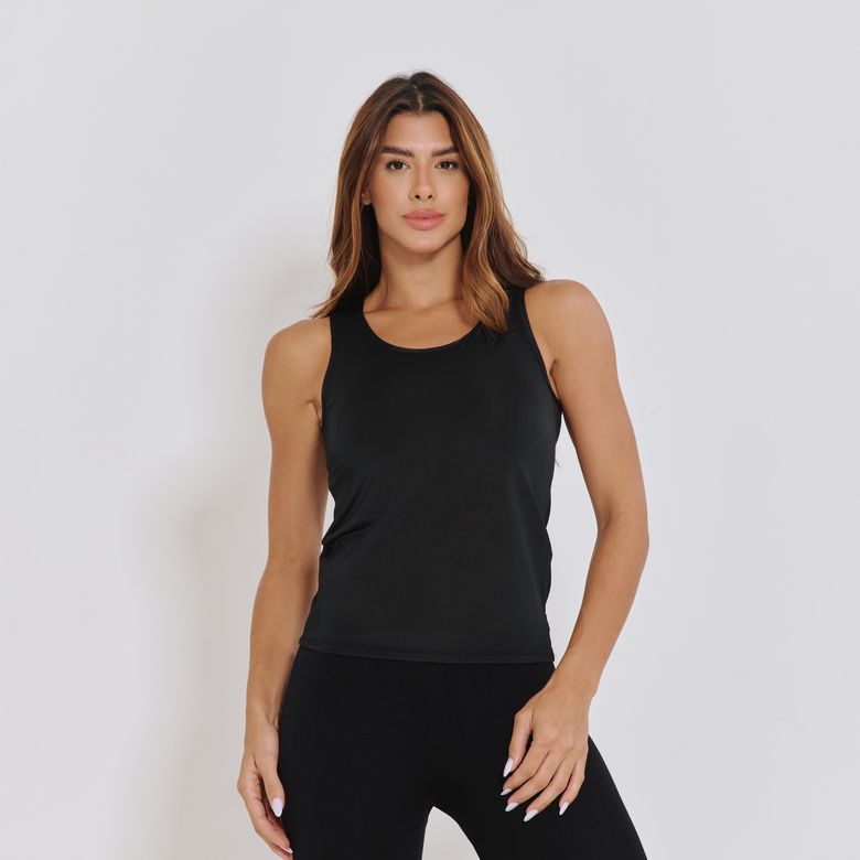 Camiseta Básica Lisa Preta CT852