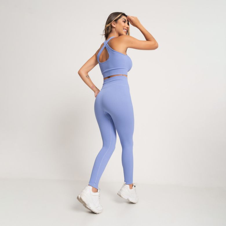 Conjunto Fitness Seamless Touchform Lilás CO451/1