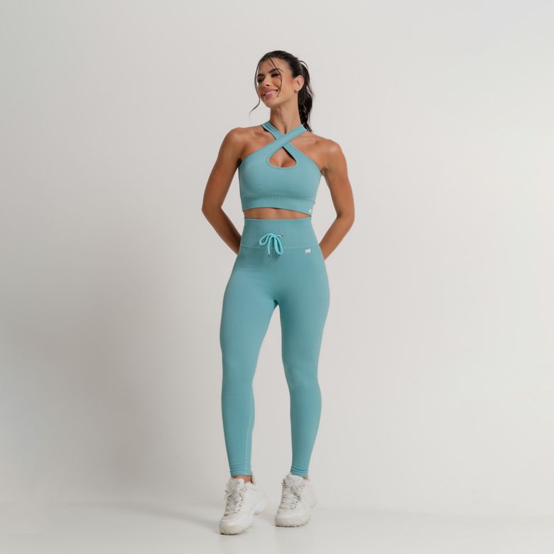 Conjunto Fitness Seamless Touchform Azul CO452/1