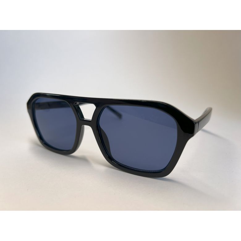 Óculos de Sol Aviador Acetato Preto OC023