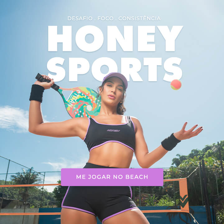 Moda fitness lançamento coleção Honey Be Sports